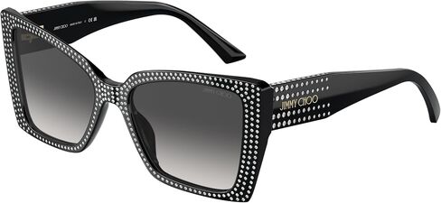 Red Gradient Sunglasses by Jimmy Choo in Saudi Arabia