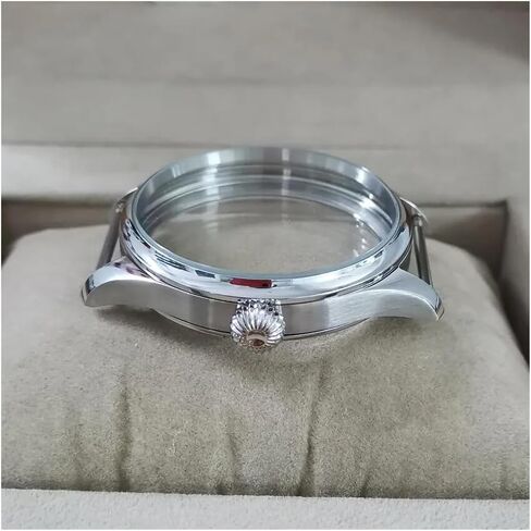 41 مللي متر كريستال الياقوت أو الزجاج المعدني 316L ساعة متوافقة مع ETA6497/6498 ST3600/3621 الحركة الميكانيكية in Kuwait