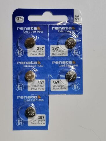 Renata 397 Button Cell watch battery, 5 Batteries in Saudi Arabia