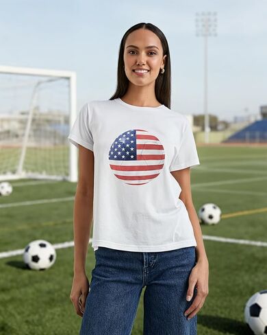 250 Anniversary USA T-Shirt Women USA 250th Shirts Patriotic American Flag Tops 4th of July T-Shirt, World Soccer Cup Jersey in Kuwait