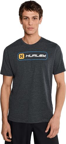 Hurley Men's Inlined Slub Short Sleeve in Kuwait