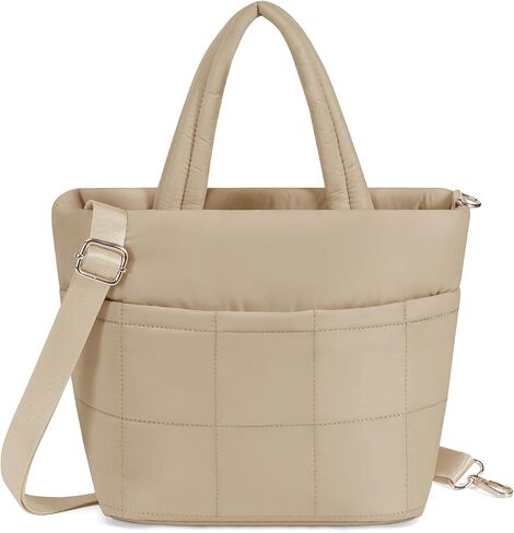 ECOHUB Crossbody Bags for Women Small Puffer Tote Mini Shoulder Handbags RFID Anti Theft CrossBody Purse Travel Casual Wallet in Kuwait