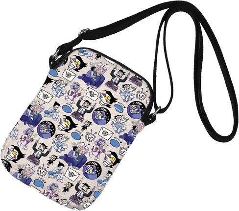 WUSUANED Cartoon Game Inspired Crossbody Bag Funny Spamton Gift RPG Gamer Gift For Gaming Fans in Kuwait