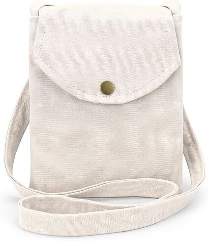 Ultralight Small Crossbody Bags, Canvas Small Crossbody Purses for Women and Girls, Compact Small Crossbody Purse in Saudi Arabia