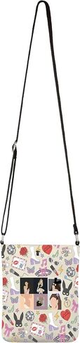 MBMSO Singer Crossbody Bag Singer Album Inspired Gifts for Singer Fans Female Pop Singer Gift for Music Lover Crossbody Purse in Kuwait