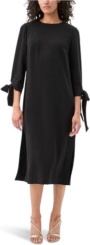 Trina Turk Womens Long Sleeve Midi Drama Dress in Kuwait