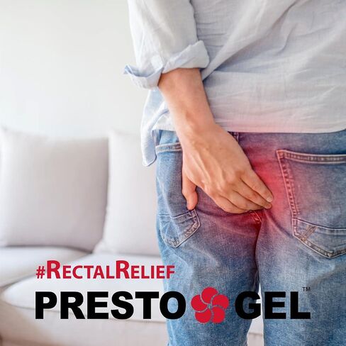 Presto Gel Hemorrhoid Liquid Soap for Anal Hygiene & Care. for Daily Use. pH 7.0 Soothes and Calms Skin irritations, and discomforts in The Anal Area. 8.45Fl.Oz in Saudi Arabia