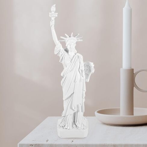 SUPVOX Mini Statue of Liberty Ornament 11.81 Inch Resin Figurine Desktop Decoration USA Home Decor Accent for Office Living Room Wine Cabinet in Kuwait