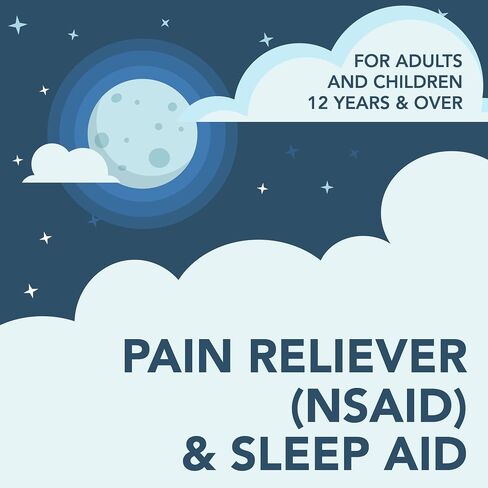 GoodSense Ibuprofen PM, Ibuprofen 200 mg and Diphenhydramine Citrate 38 mg Tablets, Pain Reliever and Nighttime Sleep-Aid in Kuwait