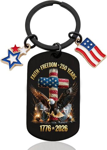 250 Anniversary Usa Merchandise - America 4th of July Keychain 250th Years Patriotic Commemorative Gifts Accessories in Saudi Arabia