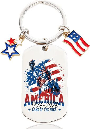 250 Anniversary Usa Merchandise - America 4th of July Keychain 250th Years Patriotic Commemorative Gifts Accessories in Saudi Arabia