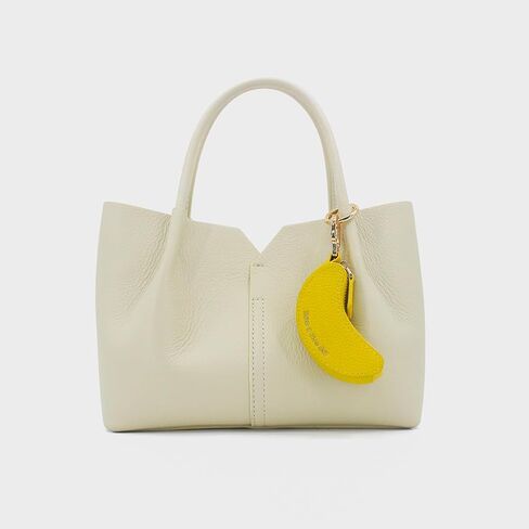 MC Fashion PU Leather Fruit Mini Coin Purse - Cute Multi-Use Bag Charm Keychain for Women Girls in Saudi Arabia