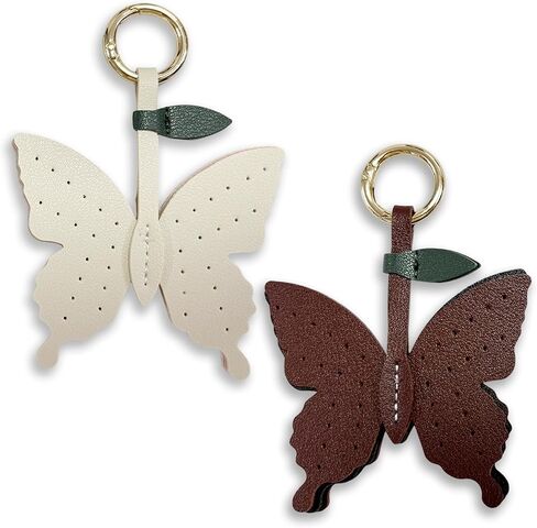 Butterfly Pin Display Keychain Set – 2 Pack 3D Flapping Wing Design for Trading. in Kuwait