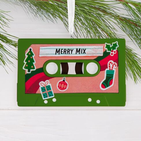 Hallmark Christmas Ornament, Merry Mixtape Ornament, Gifts for Friends and Family in Kuwait