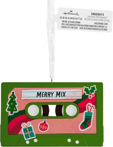 Hallmark Christmas Ornament, Merry Mixtape Ornament, Gifts for Friends and Family in Kuwait
