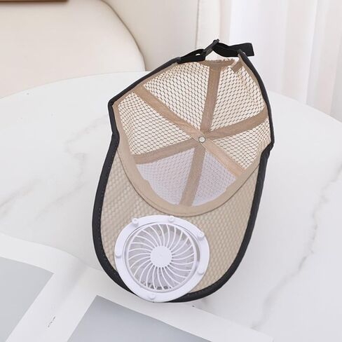 Solar Fan Baseball Cap Mesh Solar Powered USB Charging Cooling Baseball Hat for Men Women Summer Outdoor Fishing Cap in Kuwait