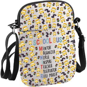 Student Delivery Specialist Gift Bus Monitor Crossbody Bag Bus Aid Attendant Gift in Kuwait