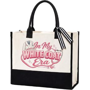 Tudomro White Coat Ceremony Gifts Tote Bag for Doctor Appreciation Gift for Medical Women Physician Assistant Student Nurse in Saudi Arabia