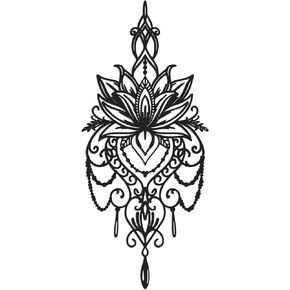 JEWLOVE Metal Mandala Wall Art – Sacred Geometry Lotus Flower Decor for Yoga Meditation Room, Spiritual Boho Home Decor (7.7x17.5 Inch) in Saudi Arabia