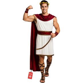 Morph Toga Costume Men, Greek God Toga Costume For Adults, Roman Costume Men, Halloween Costumes For Mens in Kuwait