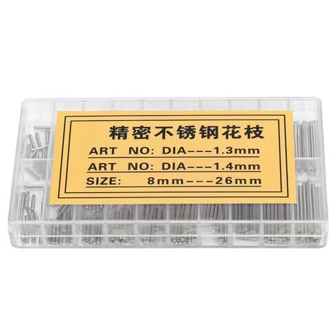 1.3-1.4mm Diameter 8-26mm Length Watch Band Pins Professional Spring Bars Watch Bracelet Pin Replacement in Saudi Arabia
