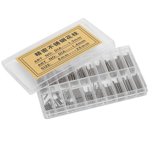 1.3-1.4mm Diameter 8-26mm Length Watch Band Pins Professional Spring Bars Watch Bracelet Pin Replacement in Saudi Arabia