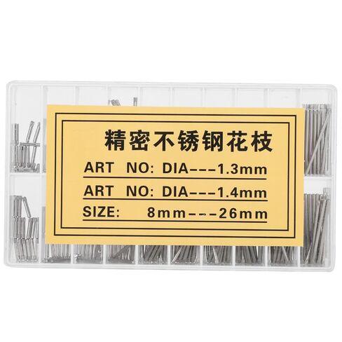 1.3-1.4mm Diameter 8-26mm Length Watch Band Pins Professional Spring Bars Watch Bracelet Pin Replacement in Saudi Arabia