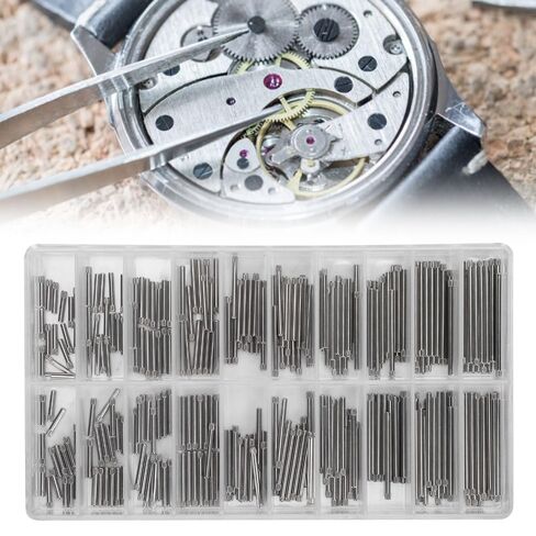 1.3-1.4mm Diameter 8-26mm Length Watch Band Pins Professional Spring Bars Watch Bracelet Pin Replacement in Saudi Arabia