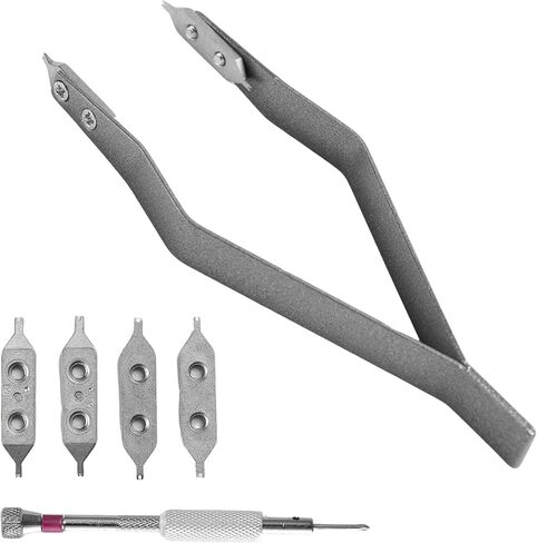 Watch Spring Bar Tweezer, Watch Spring Bar Plier, Watchs Band Bracelet Link Removal Tool Suitable for Amateur Enthusiasts and Professionals in Saudi Arabia