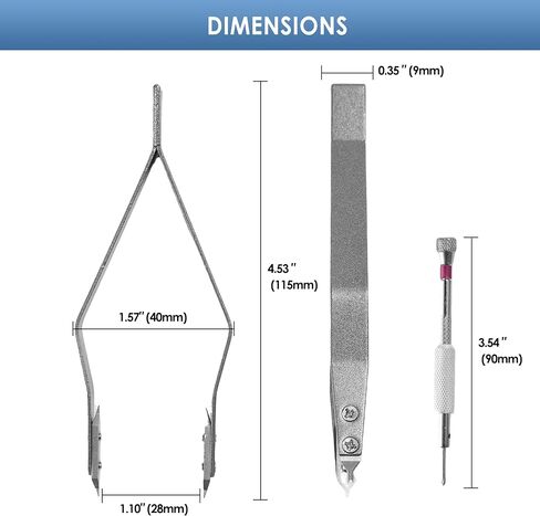 Watch Spring Bar Tweezer, Watch Spring Bar Plier, Watchs Band Bracelet Link Removal Tool Suitable for Amateur Enthusiasts and Professionals in Saudi Arabia