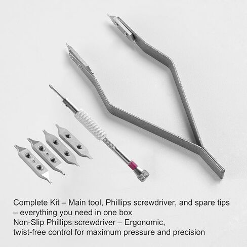 Watch Spring Bar Tweezer, Watch Spring Bar Plier, Watchs Band Bracelet Link Removal Tool Suitable for Amateur Enthusiasts and Professionals in Saudi Arabia