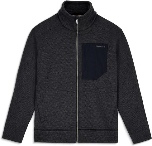 Simms M'S HARBOR FLEECE BLACK HEATHER L in Kuwait