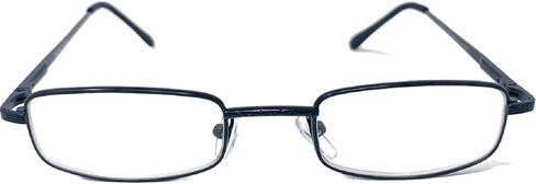 The Winston, Metal Rectangle Reading Glasses, Unisex Half Readers, Rectangular Cheaters in Saudi Arabia