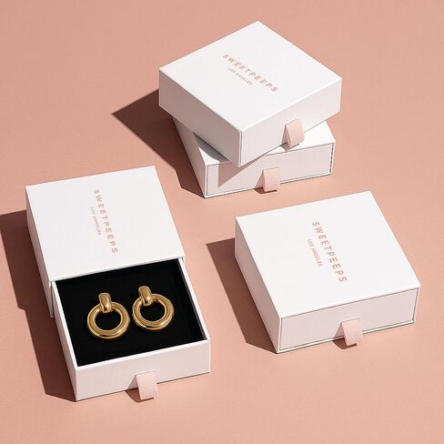 SWEET PEEPS 18K Gold Plated Heart Huggie Hoop Earrings for Women, Gold Heart Earrings, Hypoallergenic Small Hoop Earrings, Dainty Everyday Jewelry, 9mm in Saudi Arabia