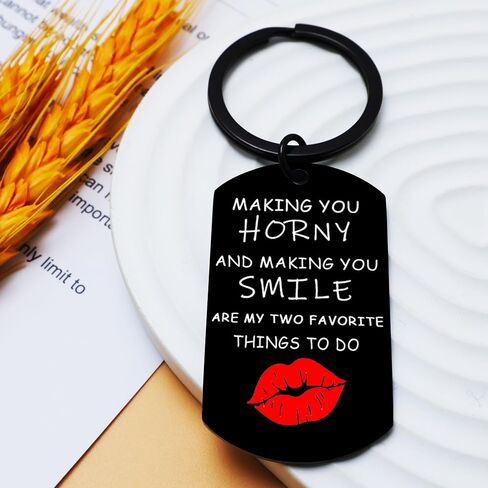 Sexy Keychain Gifts For Him boyfriend gift ideas Valentine's Day gift For Boyfriend Husband Wife Her Girlfriend Christmas Birthday Gift Ideas Cute Little Boyfriend Keychain Mens Birthday Gift Ideas in Saudi Arabia