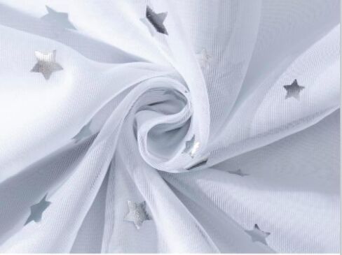 Shining Star Kids Blackout Curtains, 100% Light Blocking, Thermal Insulated, Double-Layer Sheer & Blackout Panels, Easy Install, 1 Pair, 2 Panels, 52"Wx84"L, Boys & Girls (White, 52"Wx84"L, 2 Panels) in Kuwait