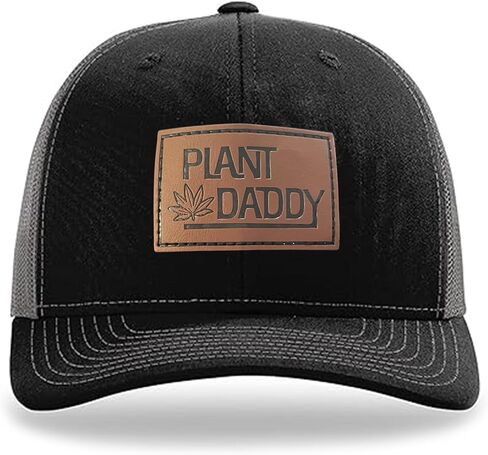 Gardening Gifts for Men, Plant Daddy Trucker Hat Classic Adjustable Gardenfather Snapback Baseball Cap Black in Saudi Arabia