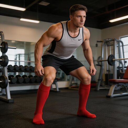 Utaly Knee High Socks for Women/Men Athletic Solid Tube Socks for Outdoor Sports Baseball Football in Saudi Arabia
