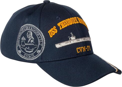 قبعة بيسبول Artisan Owl USS Roosevelt CVN71 باللون الأزرق in Kuwait