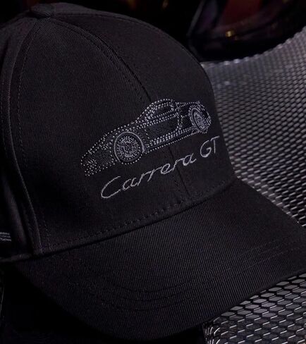 Porsche Carrera GT 25 Year Black Baseball Cap in Kuwait