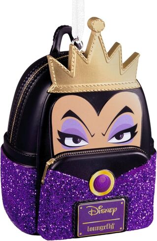 زينة عيد الميلاد المميزة، زينة حقيبة الظهر Loungefly Disney Villains Evil Queen، هدايا لمحبي ديزني in Kuwait
