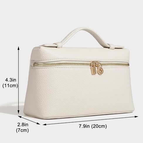 Genuine Leather Bags for Women Small Crossbody Top Handle Pouch Purse Shoulder Bag Luxury in Saudi Arabia