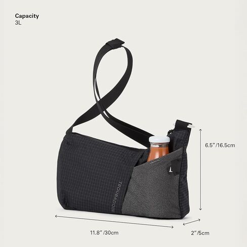 Troubadour Elemental Sling 3L - Black in Saudi Arabia