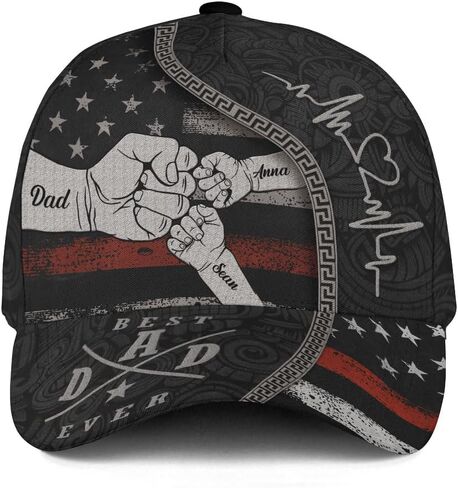 Custom Papa Hats, Personalized Daddy Hat, Customized Dad Hat, Personalized Fathers Day Hat, Fist Bump Hat in Saudi Arabia