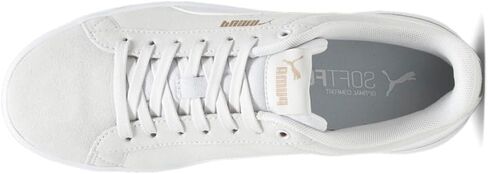 حذاء رياضي نسائي من PUMA Vikky V3 برباط كاجوال - أبيض فاتح - مقاس 8.5 M in Kuwait