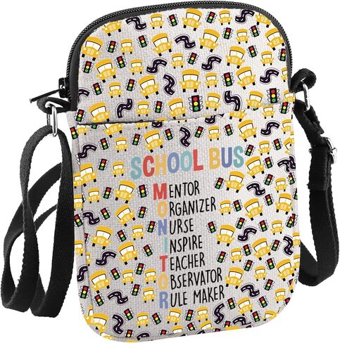 Student Delivery Specialist Gift Bus Monitor Crossbody Bag Bus Aid Attendant Gift in Kuwait