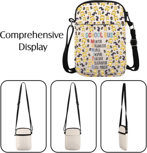 Student Delivery Specialist Gift Bus Monitor Crossbody Bag Bus Aid Attendant Gift in Kuwait
