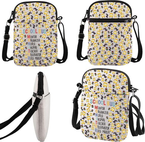 Student Delivery Specialist Gift Bus Monitor Crossbody Bag Bus Aid Attendant Gift in Kuwait