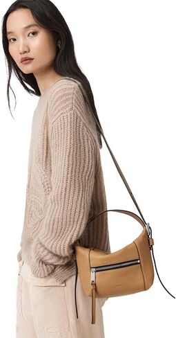 AllSaints Vega Mini Grab Bag Acetone Tan Brown One Size in Saudi Arabia