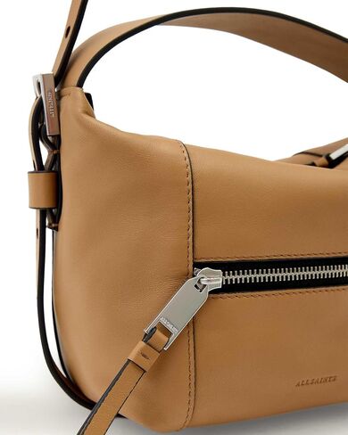AllSaints Vega Mini Grab Bag Acetone Tan Brown One Size in Saudi Arabia